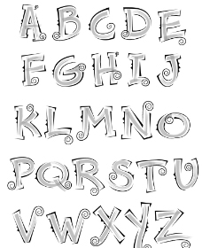 艺术英文字母