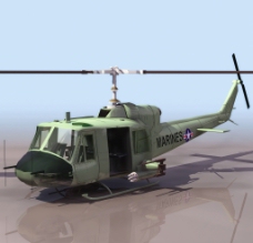 军事装备3D模型图库军事武器装备直升机图片