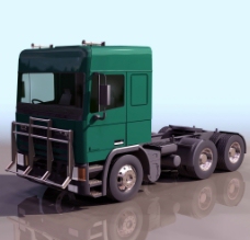 3D卡通模型3D模型图库交通工具大卡车图片