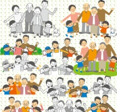 幸福家庭生活图片