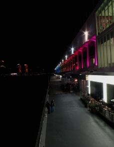 香港码头夜景图片