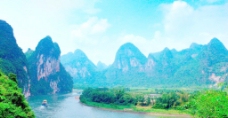 景观水景桂林山水图片