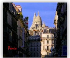 骑巴巴黎圣心大教堂图片