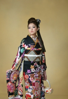 日本展示日本和服展示图片