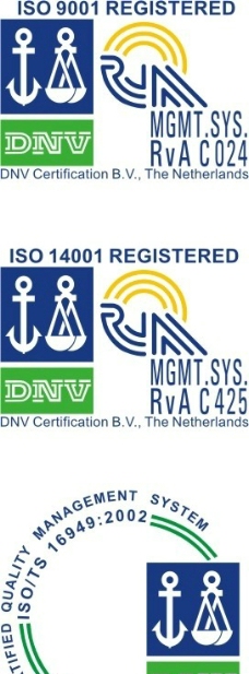 ISO(DNV)认证标志图片