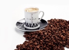 咖啡杯咖啡咖啡豆咖啡素材
