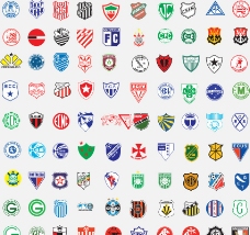 足部图全球2487个足球俱乐部球队标志巴西2图片