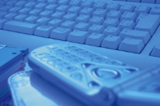 数码背景科技数码技术背景手机键盘