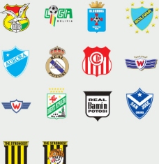足部图全球2487个足球俱乐部球队标志玻利维亚图片