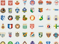 全球2487个足球俱乐部球队标志波兰图片