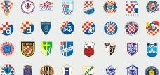 足部图全球2487个足球俱乐部球队标志克罗地亚图片