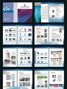 科技工业仪器类画册图片
