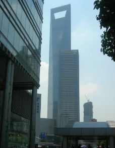 上海环球金融中心上海城市风光上海陆家嘴世纪大道图片
