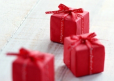 礼物 礼品盒 红色盒子 蝴蝶结图片