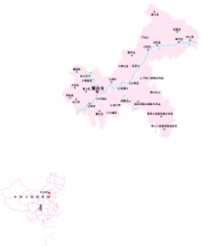 展板PSD下载重庆地图