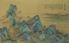 绘画千里江山图图片