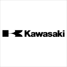 名牌车cdr矢量Kawasaki川崎摩托车标志